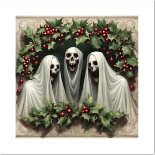 A Haunting Christmas Posters and Art